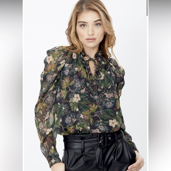 GENERATION LOVELou Floral Jungle Blouse